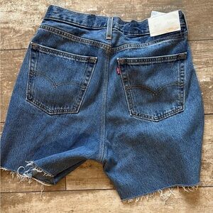 beautifully reworked vintage Levi’s cut off denim shorts NEVER WORN